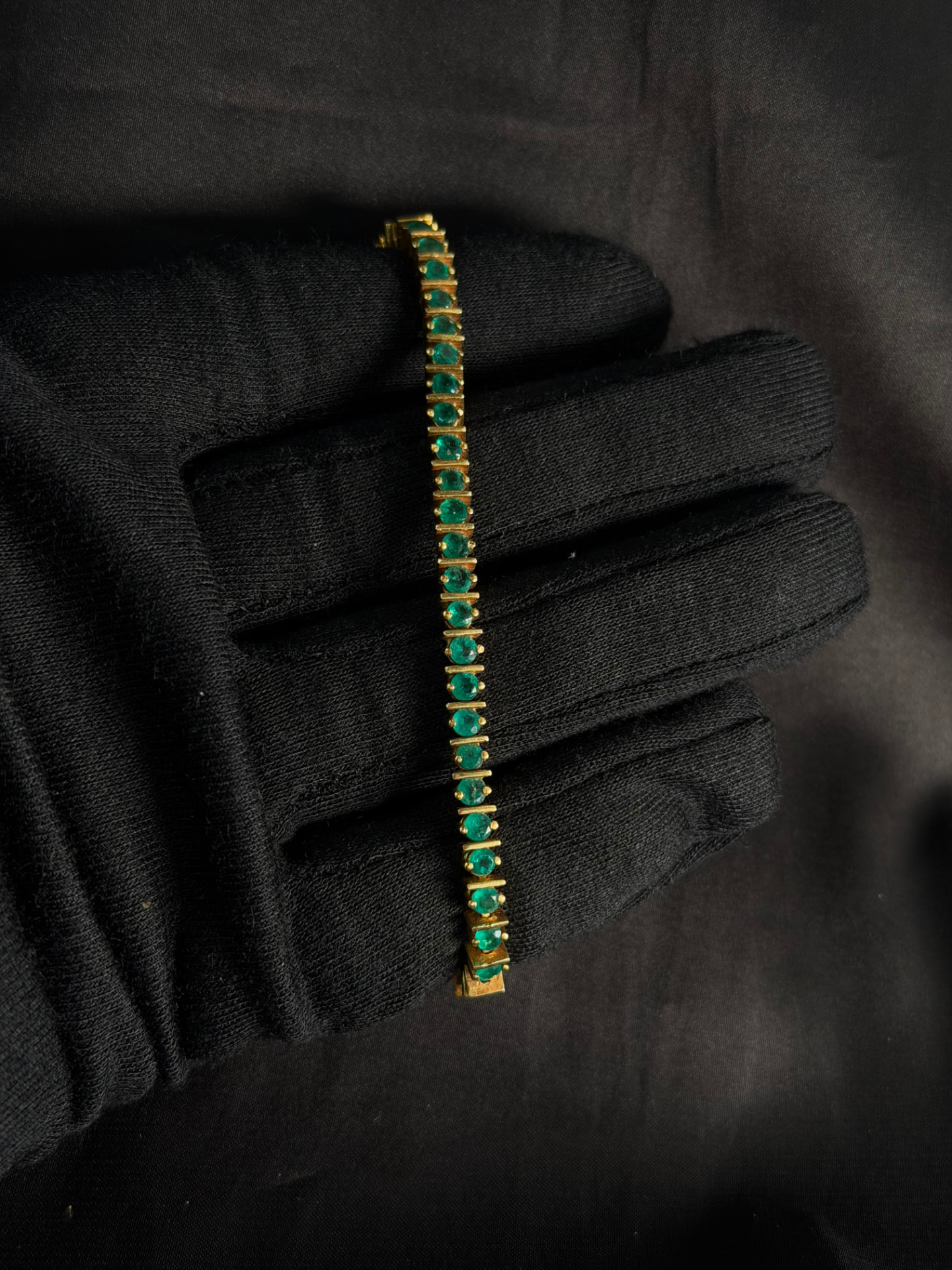 Pulsera tennis tejido especial