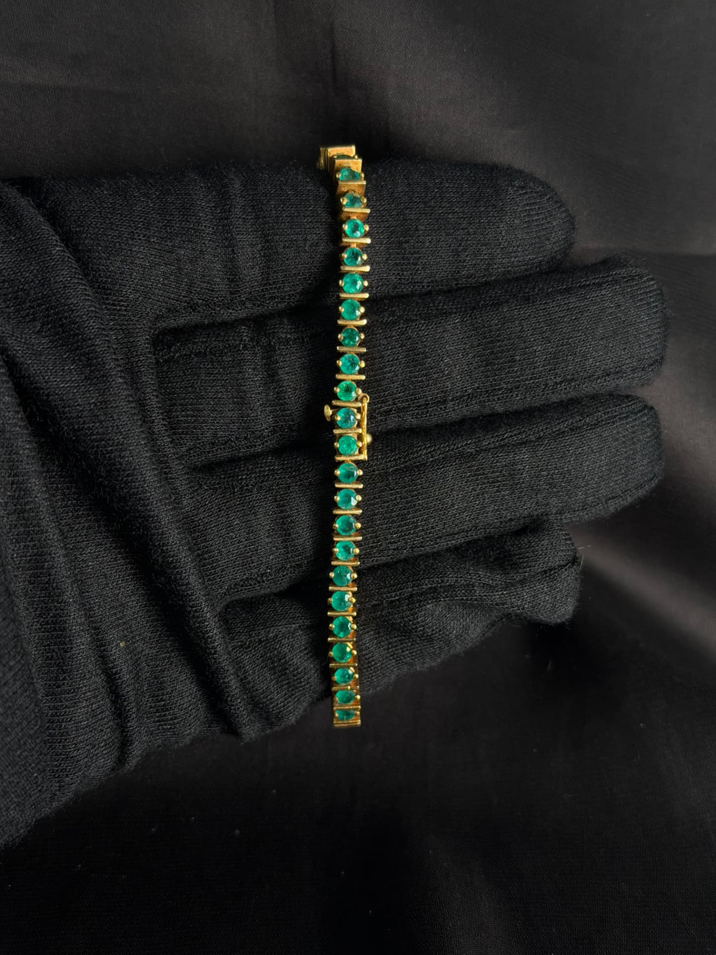 Pulsera tennis tejido especial